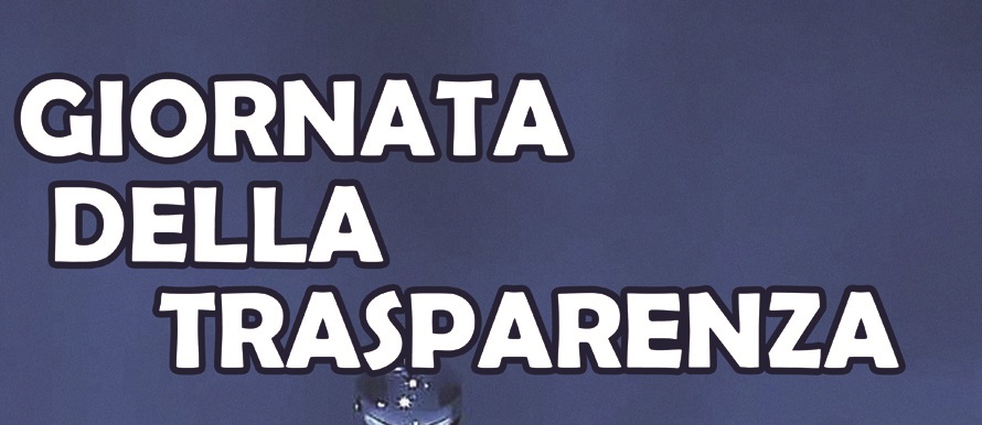 Immagine di copertina per Prima Giornata della Trasparenza