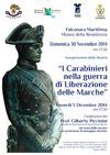 Immagine di copertina per I Carabinieri nella guerra di Liberazione delle Marche