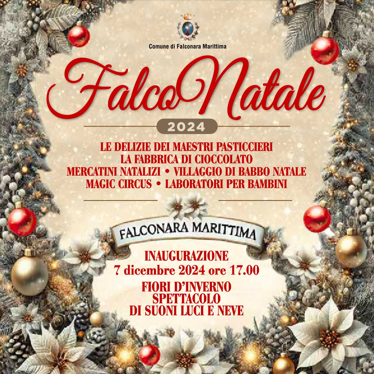 Immagine di copertina per Inaugurazione Falconatale 2024