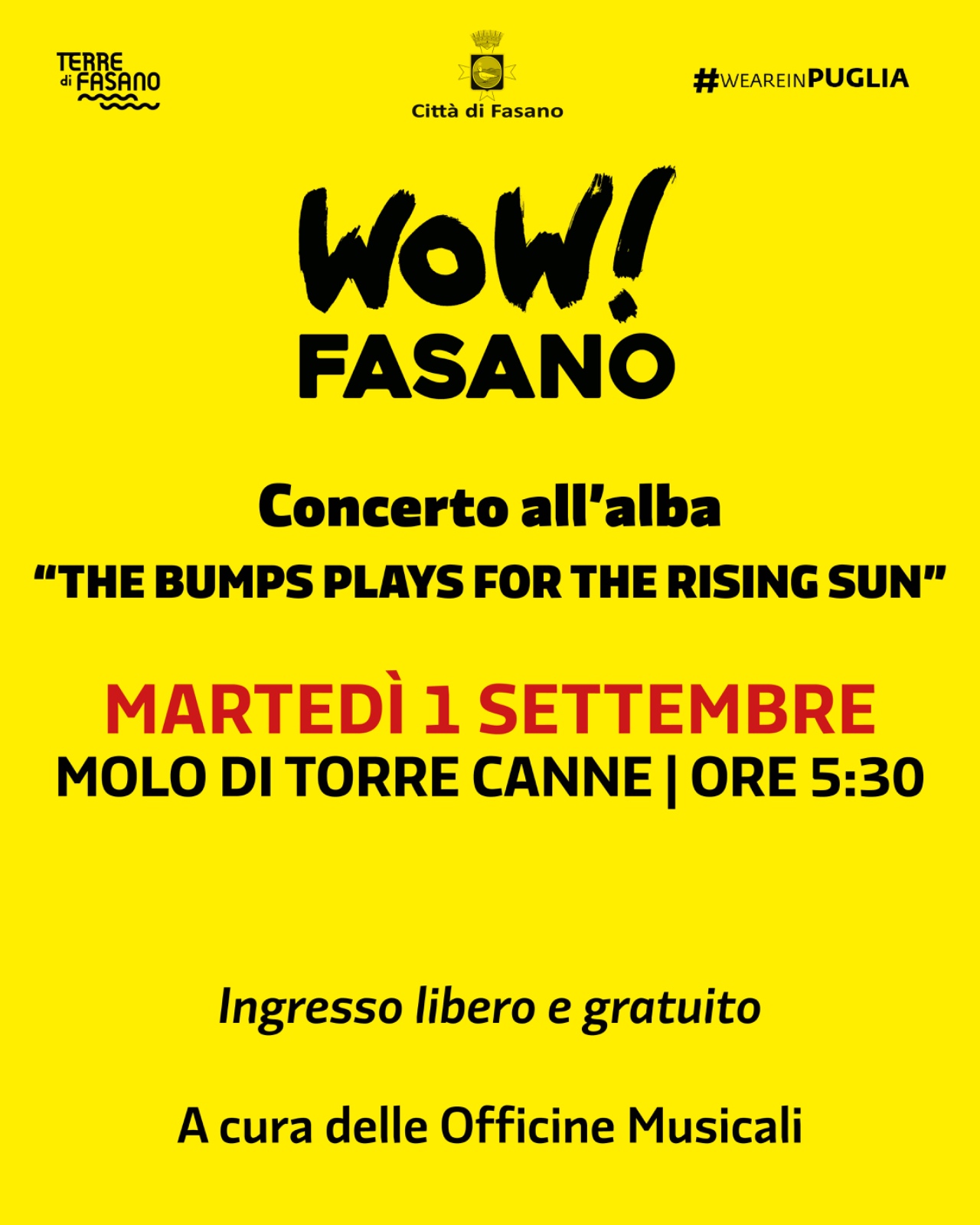 Concerto all�alba �THE BUMPS PLAYS FOR THE RISING SUN�